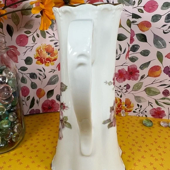 Gerold Porzellan (Porcelain) 8 inch pitcher. Made in Bavaria West Germany - Picture 2 of 9